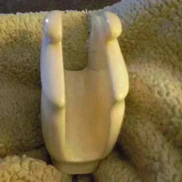 Rare and vintage Lassie, Rin Tin Tin napkin holder crazing, antique - Picture 5 of 5